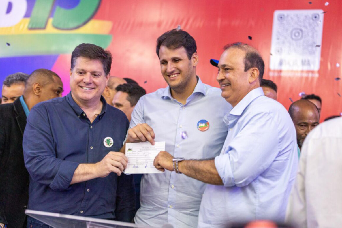 Presidente do MDB Baleia Rossi não comparece à convenção que oficializou pré-candidatura de Orleans Brandão