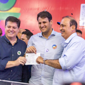 Presidente do MDB Baleia Rossi não comparece à convenção que oficializou pré-candidatura de Orleans Brandão