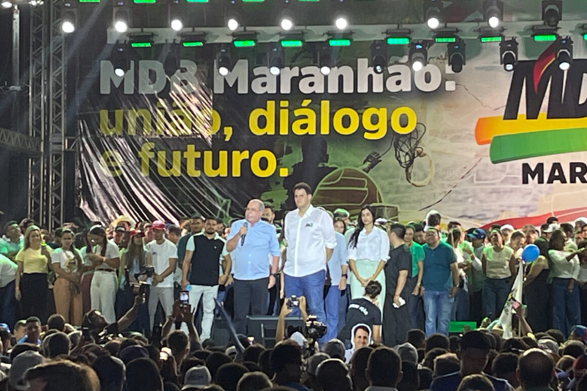 Orleans Brandão assume presidência do MDB e confirma pré-candidatura ao governo