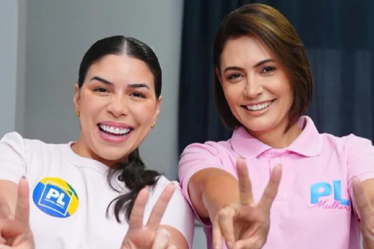 Michelle Bolsonaro participa de ato do PL Mulher no Maranhão