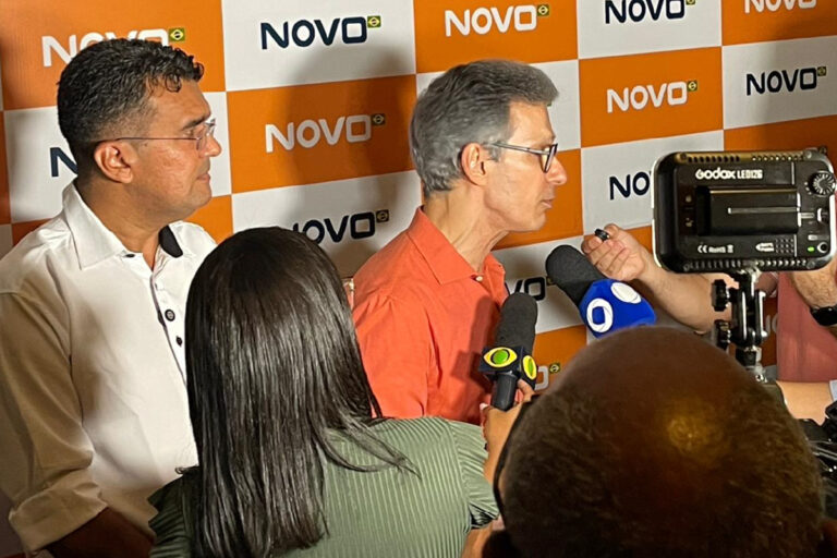 Em São Luís, Zema diz que maranhenses têm dificuldade de informação por causa da distância do estado