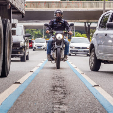 Projeto prevê faixas exclusivas para moto em vias de alto índice de acidentes no Maranhão