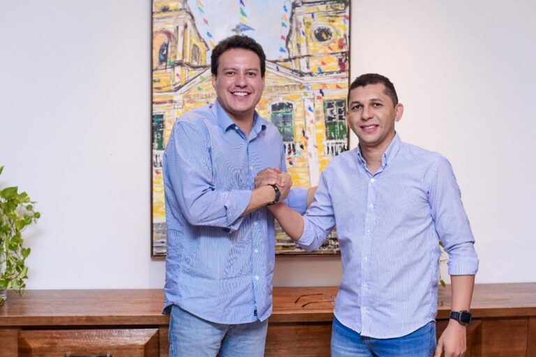 Felipe Camarão anuncia vereador de Caxias como pré-candidato a vice-governador