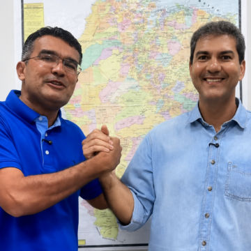 Braide sela aliança com ex-rival e anuncia Lahésio Bonfim como 2º nome ao Senado