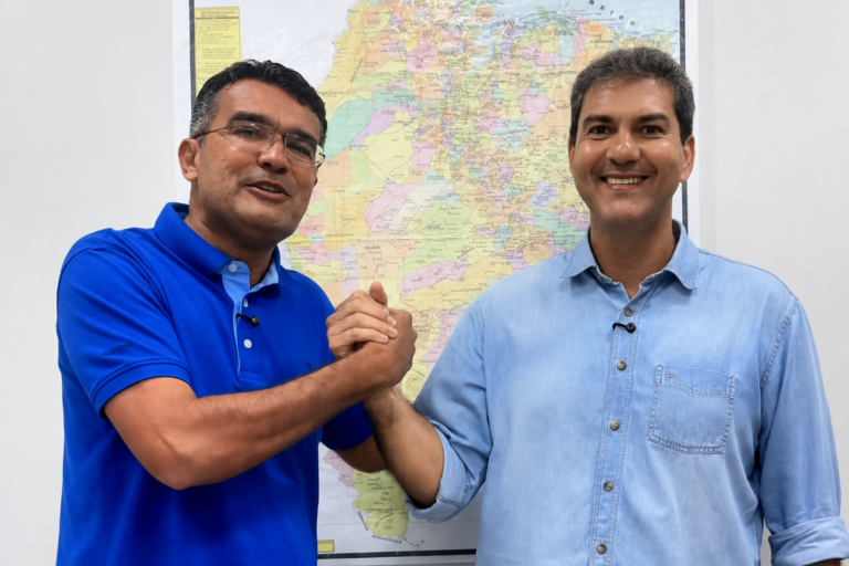 Braide sela aliança com ex-rival e anuncia Lahésio Bonfim como 2º nome ao Senado