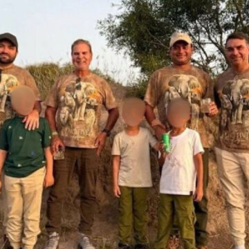 O safári de Weverton Rocha e Flávio Bolsonaro na África do Sul