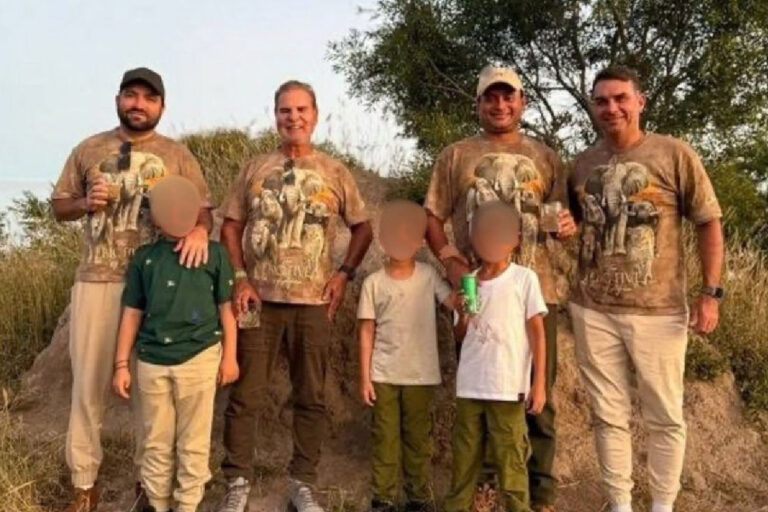 O safári de Weverton Rocha e Flávio Bolsonaro na África do Sul