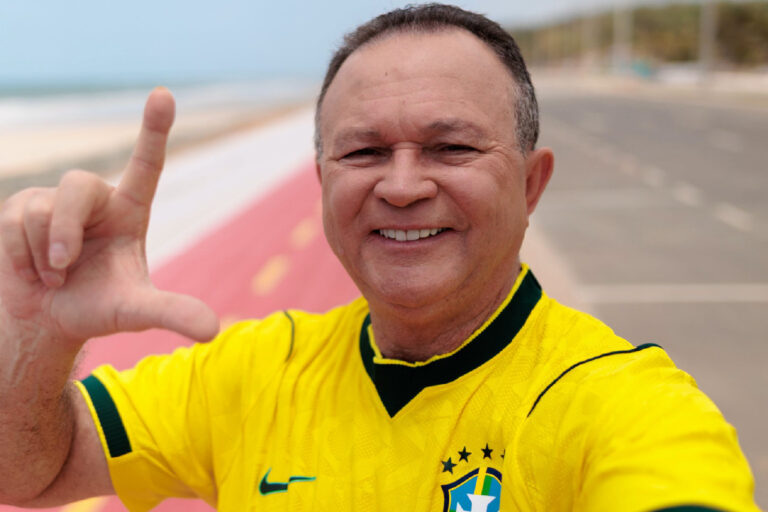 Carlos Brandão “faz o L” e declara apoio a Lula no segundo turno