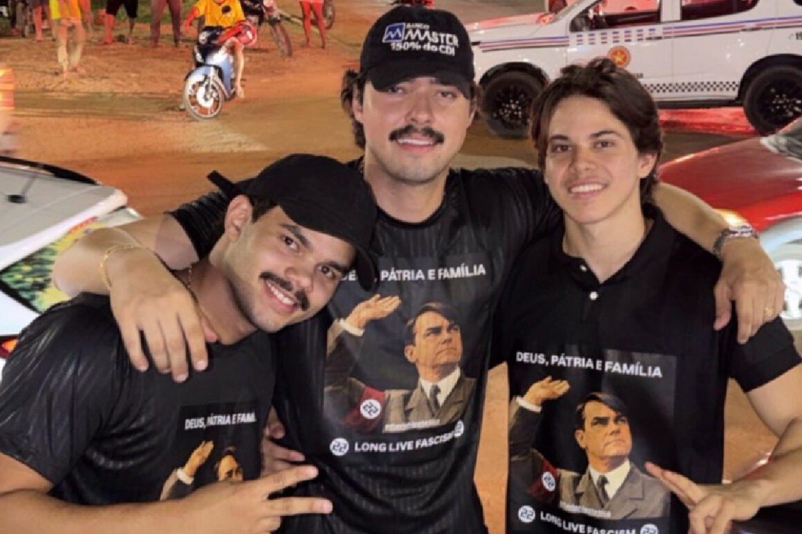 Apoiadores de Flávio Bolsonaro exibem símbolos nazistas em Grajaú; polícia investiga Apoiadores de Flávio Bolsonaro exibem símbolos nazistas em Grajaú; polícia investiga